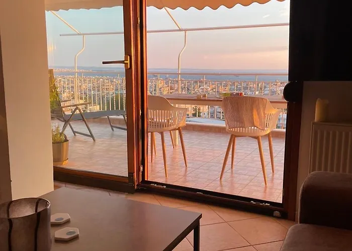 Panoramic View Penthouse Nikopol Apartament Saloniki